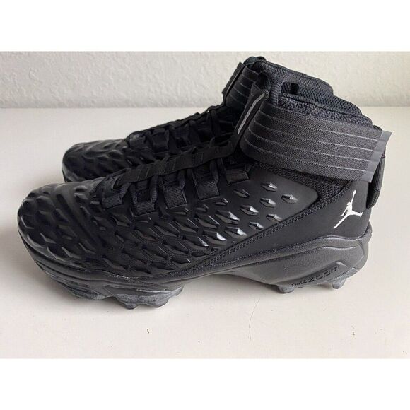 Nike Jordan Savage Pro 2 Shark Black Football Cleats CV1666-003 Men’s Sz 11.5 - Picture 6 of 10